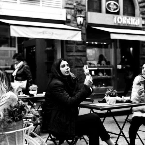 Ice Cream and Cigarettes in Florence