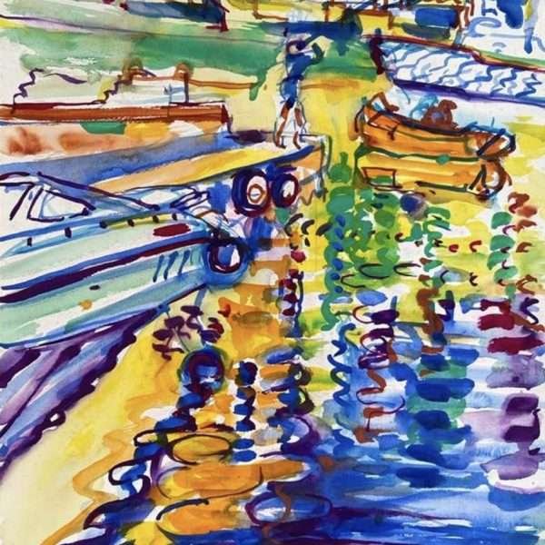 Boy Hopes for a Catch (Spinola Bay), 1996