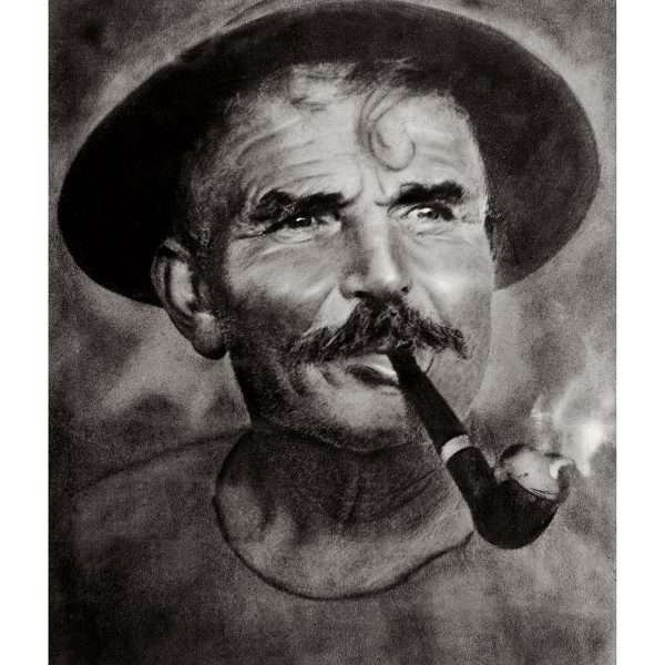 Fisherman portrait by Wilfrid Flores