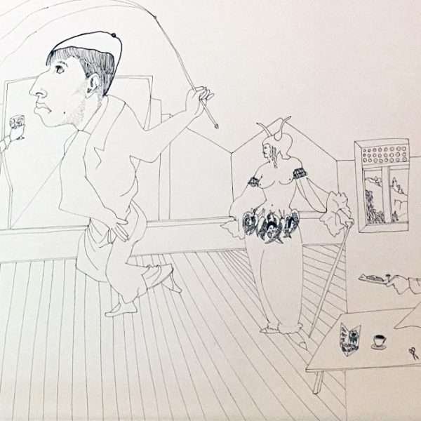 After Aubrey Beardsley, 2015