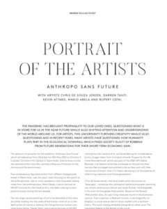 'Portrait of The Artists' by Pauline Roget on Il-Bizzilla magazine, April 2022
