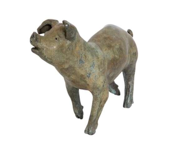 Jaunty Pig by Amelia Saint George