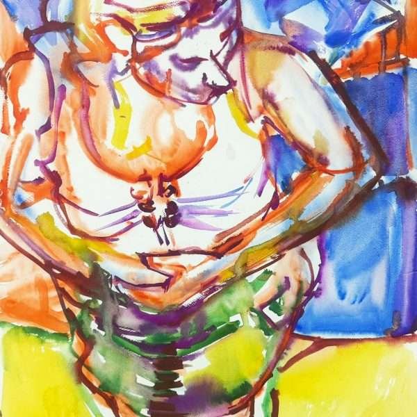 A Different Perspective by Olaug Vethal. Image courtesy of the artist's son, Carl Eric Brinkmann Vethal