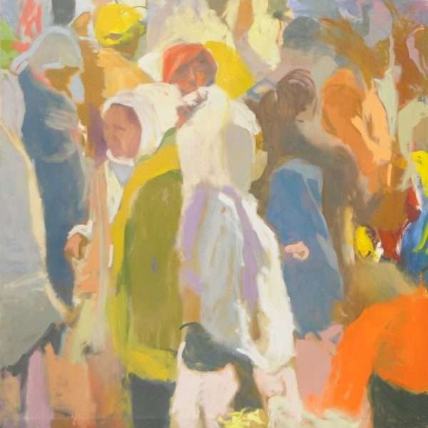 The Gathering 2 by Alexander Tadesse. Image courtesy of the artist.