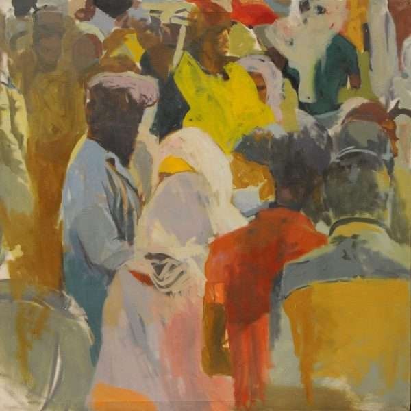 The Gathering 3 by Alexander Tadesse. Image courtesy of the artist.
