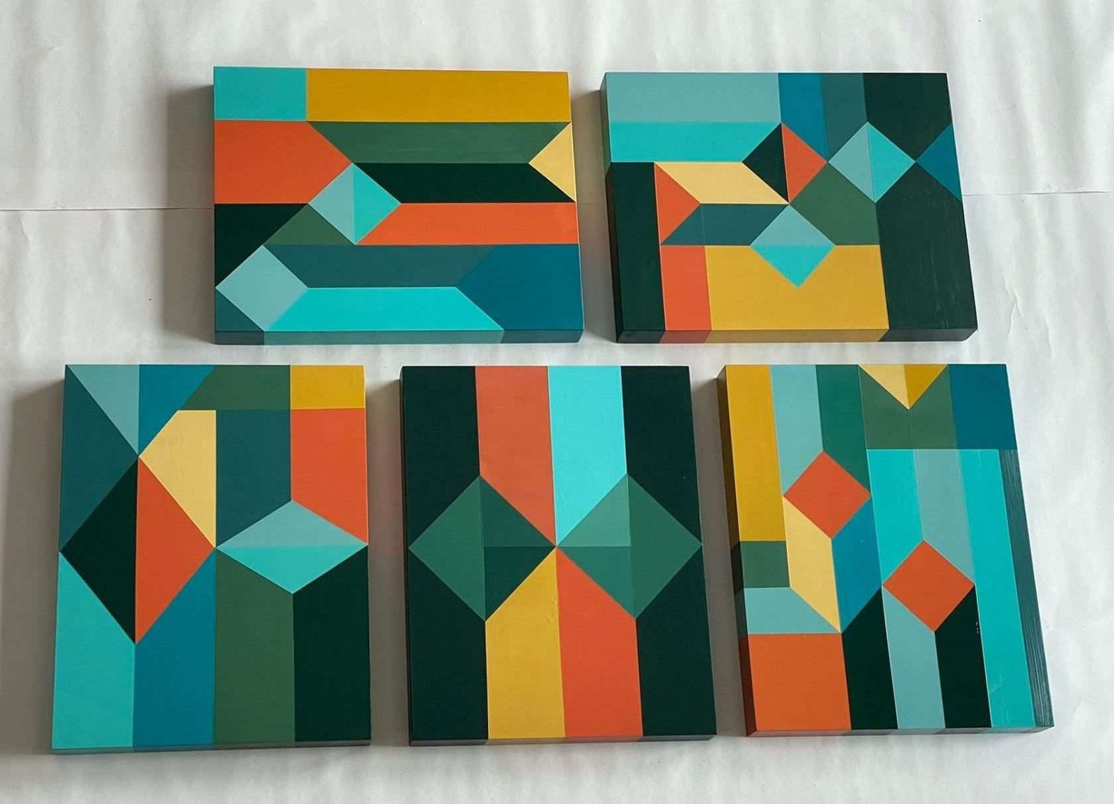 Palette set by Lina Rincon. Image courtesy of the artist