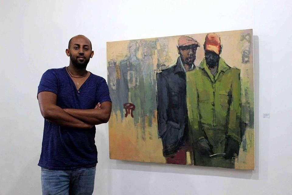 Alexander Tadesse himself. Photo courtesy of the artist himself.