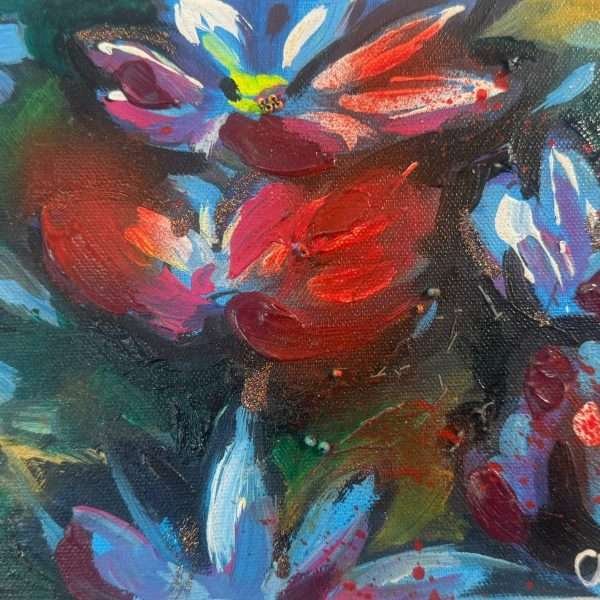 'Blue Lotus' by Christine X. Photo courtesy of the artist