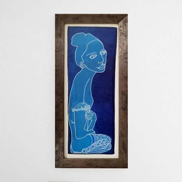 Lilly (framed) by Victor Manduca. Photo courtesy of the artist
