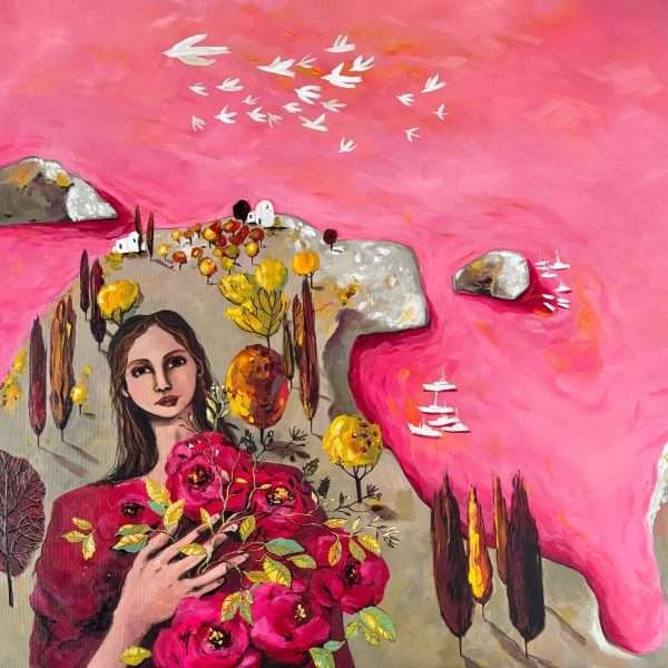 But Mostly I Stand in The Pink Ocean And Sing The Song of Songs