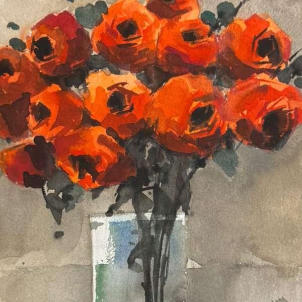 Red Roses 2 by Svetislav Martinovic