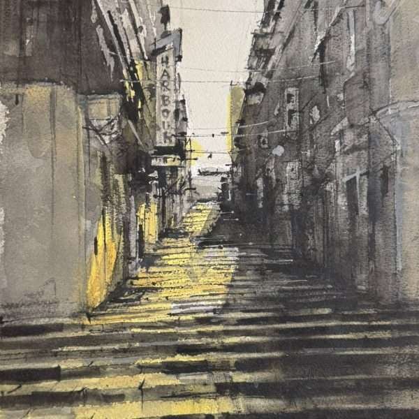 St Ursola Street, Valletta by Svetislav Martinovic