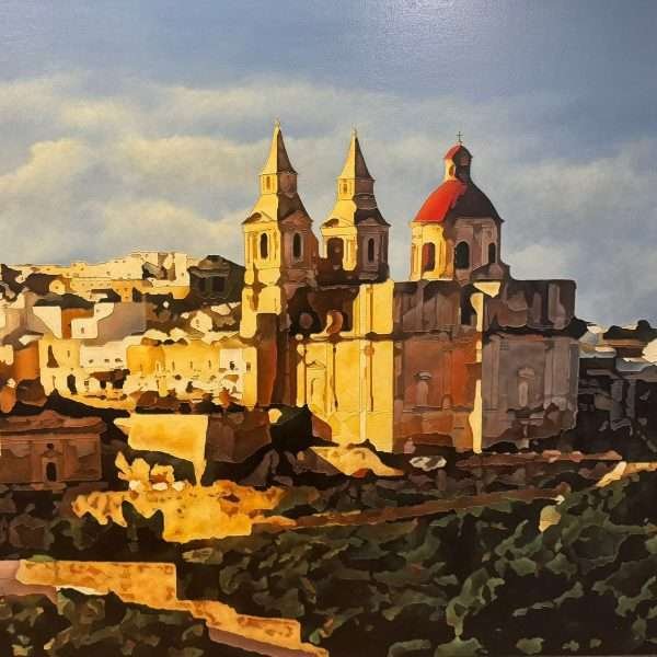 Mellieha Church 2025 by Goran Cejkov. Image courtesy of the artist.