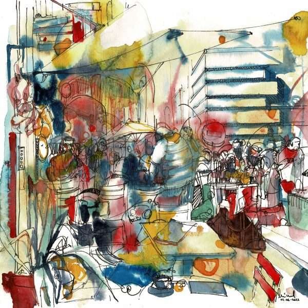 Coffee 2 by Stephen Micallef. Image courtesy of the artist.