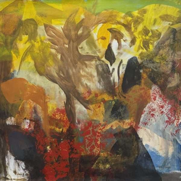 Waiting Under Open Sky by Alexander Tadesse. Image Courtesy of the artist