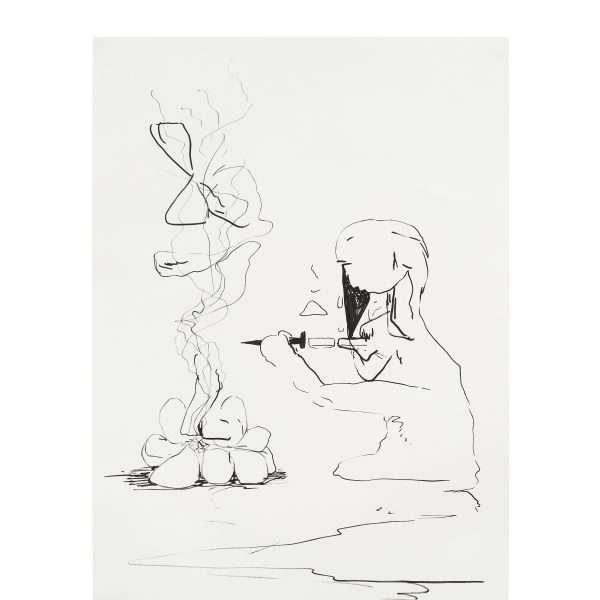 Time on Paper – 2,2,2 2025 - by Hallgrímur Helgason. Image courtesy of the artist.