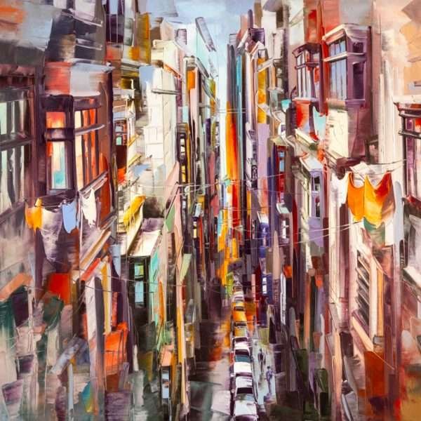Never Ending Squares no.19 by Micko. Image courtesy of the artist